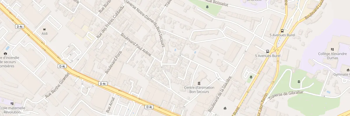 Plan du 16 Tsse du Commandant à Marseille 14e Arrondissement