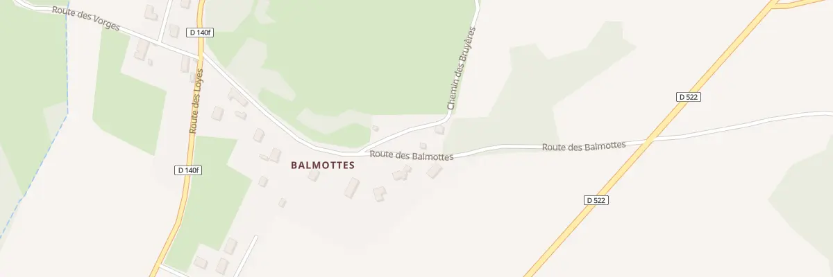 Plan du 100 Che des Bruyeres à Courtenay