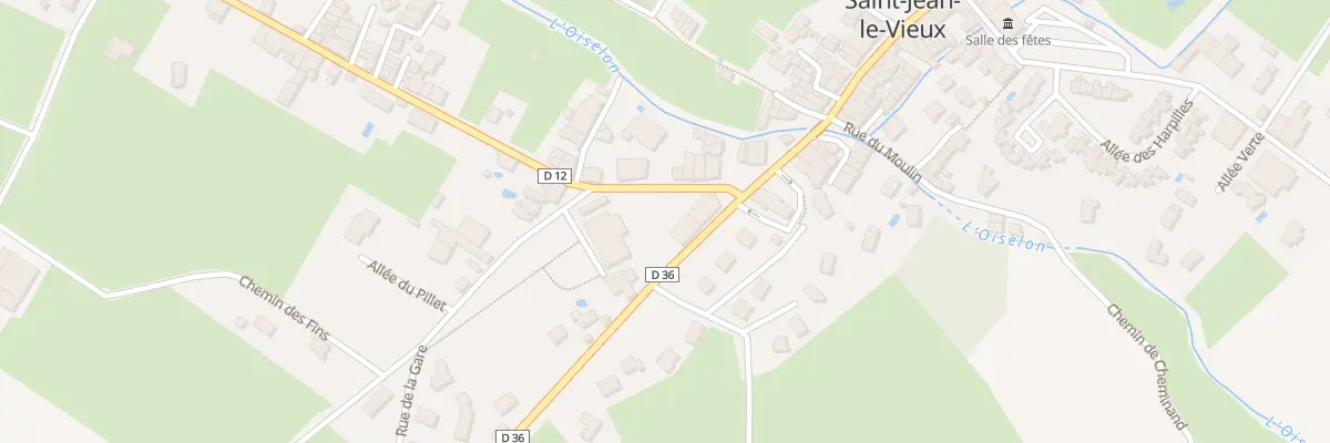 Plan du 114 Rte Lyon à Saint-Jean-le-Vieux