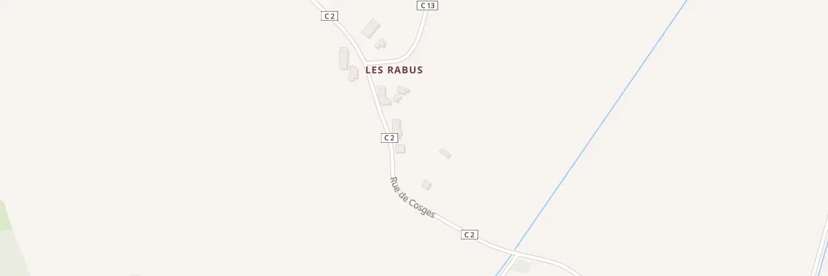 Plan du 3107 Rue de Cosges à Chapelle-Voland