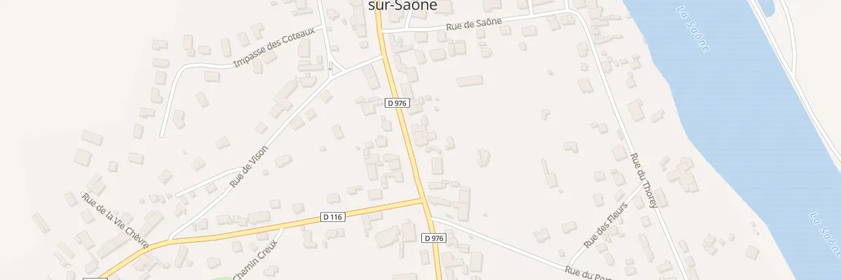 Plan du 9 Rue de Bourgogne à Lamarche-sur-Saône