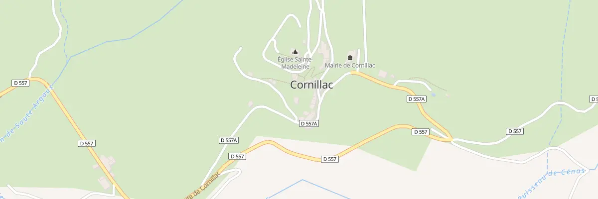 Plan du 5042 Le Village à Cornillac