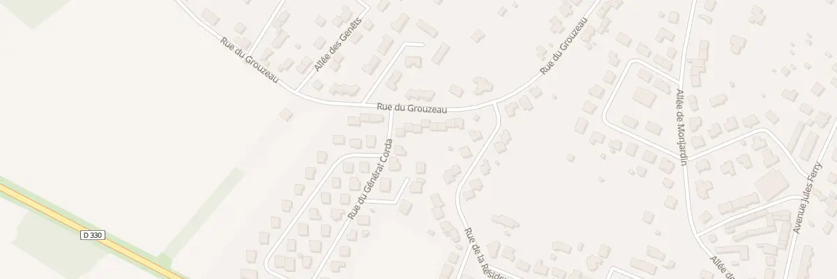 Plan du 46 Rue du Grouzeau à Verdun