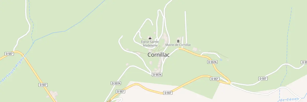 Plan du 5051 Le Village à Cornillac