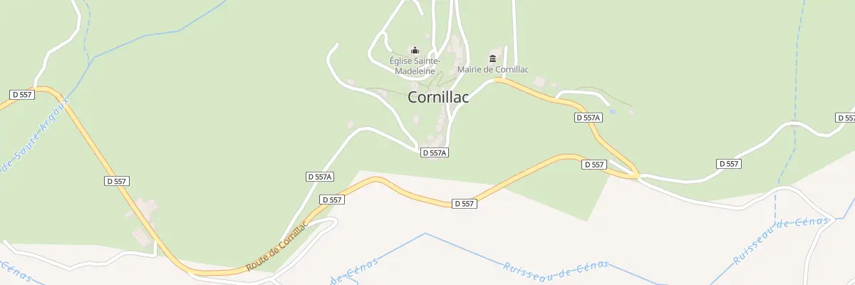 Plan du 5057 Le Village à Cornillac