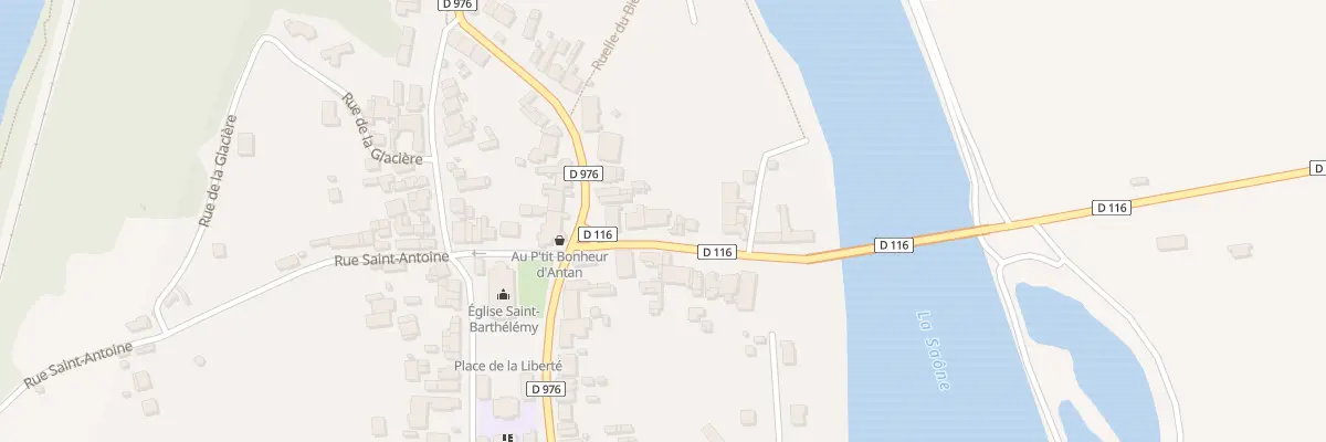 Plan du 3 Rue du Pont à Lamarche-sur-Saône