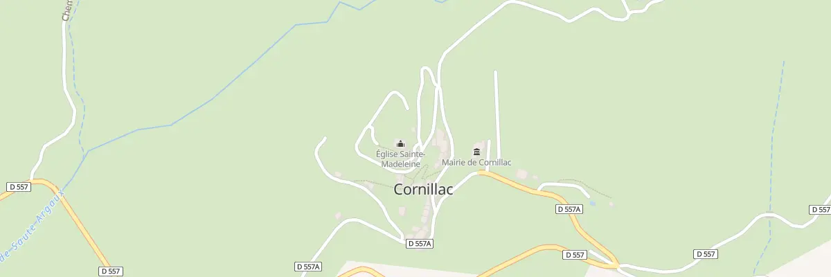Plan du 5046 Le Village à Cornillac