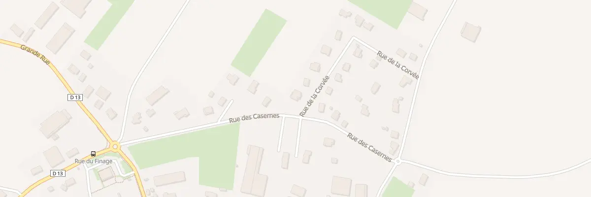 Plan du 1 Rue de la Corvée à Champdivers