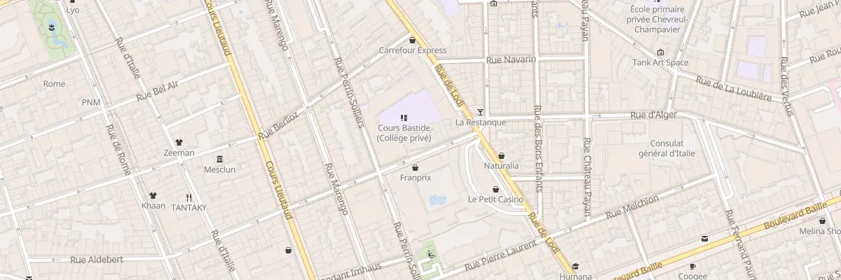 Plan du 61 Rue de village à Marseille 6e Arrondissement
