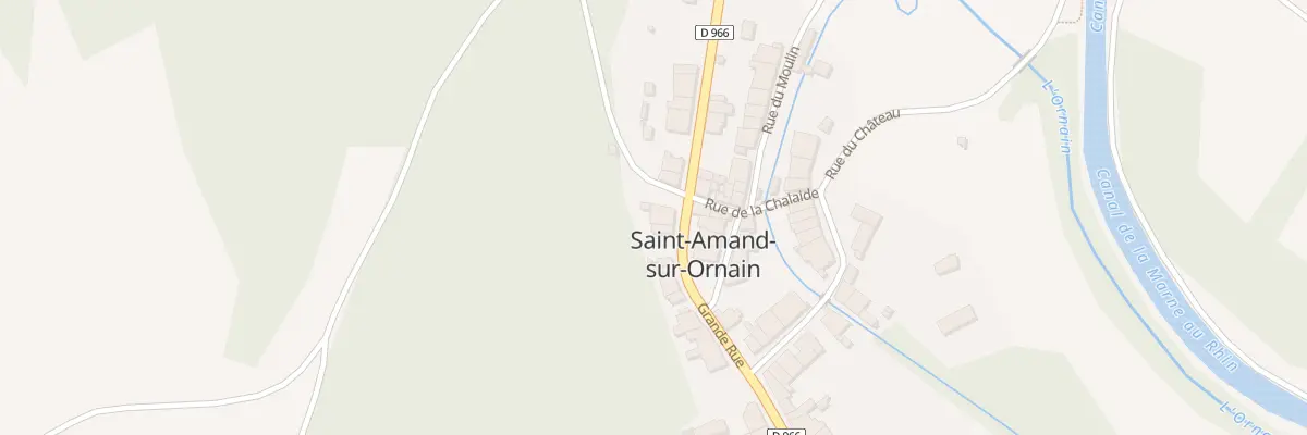 Plan du 29 Gr La Grande Rue à Saint-Amand-sur-Ornain
