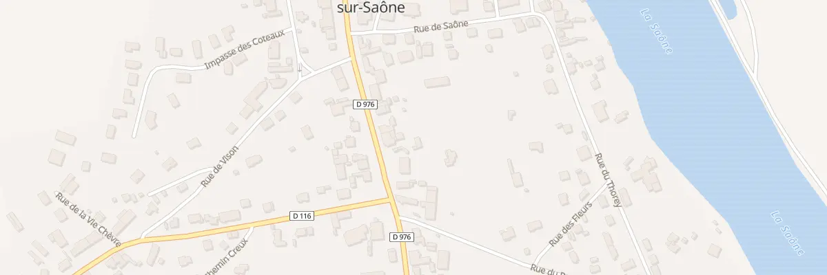 Plan du 9009 Rue de Bourgogne à Lamarche-sur-Saône