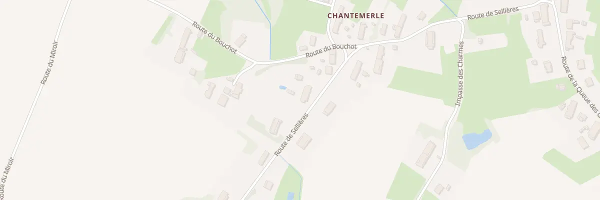 Plan du 54 Rte de Sellieres à Flacey-en-Bresse