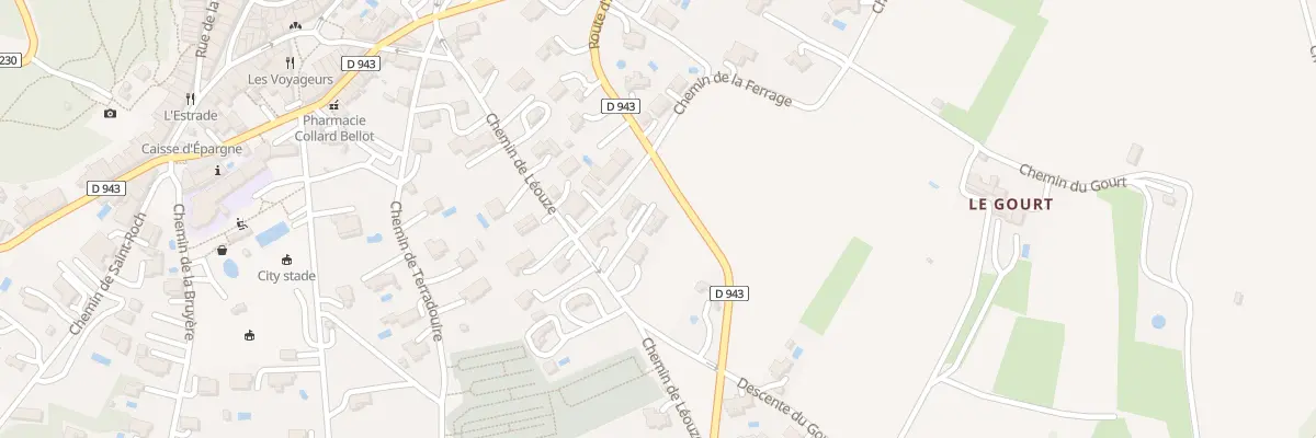Plan du 195 Che de Léouze à Saint-Saturnin-lès-Apt