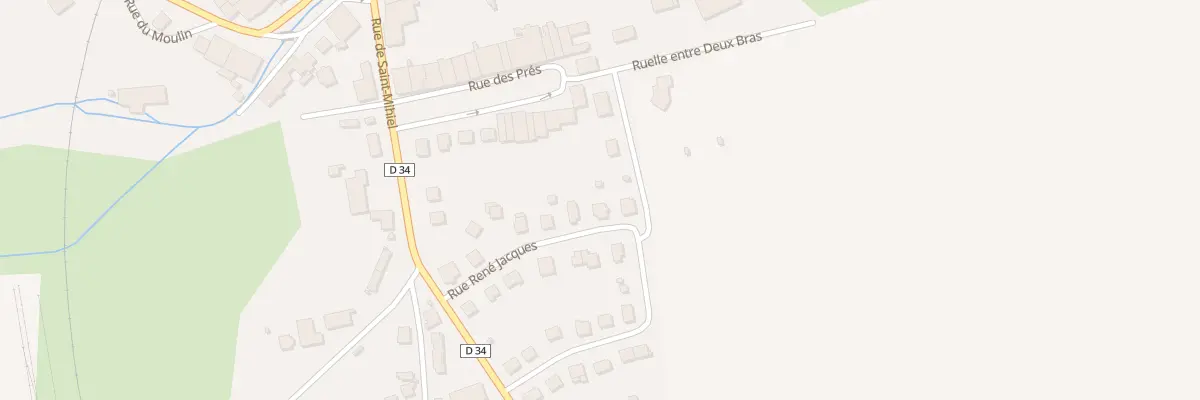 Plan du 16 Rue Rene Jacques à Dugny-sur-Meuse