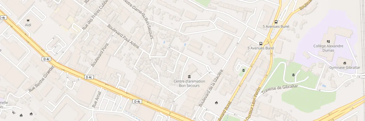 Plan du 5 Tsse du Commandant à Marseille 14e Arrondissement