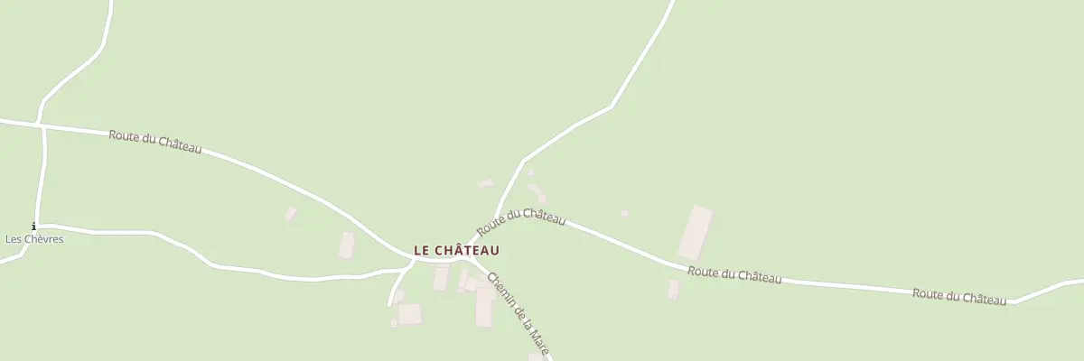 Plan du 1065 Rte du Chateau à Vassieux-en-Vercors