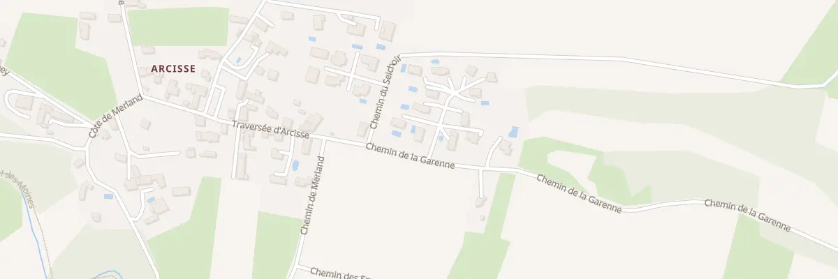 Plan du 125A Che de la Garenne à Saint-Chef