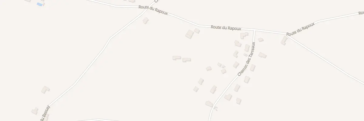 Plan du 81 Rte du Rapoux à Torchefelon