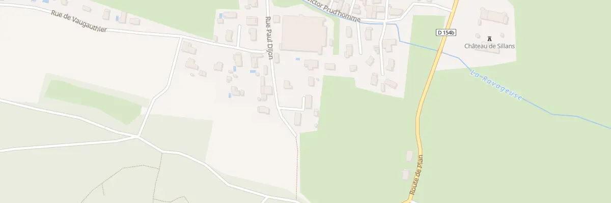 Plan du 347 Rue Paul Dijon à Sillans