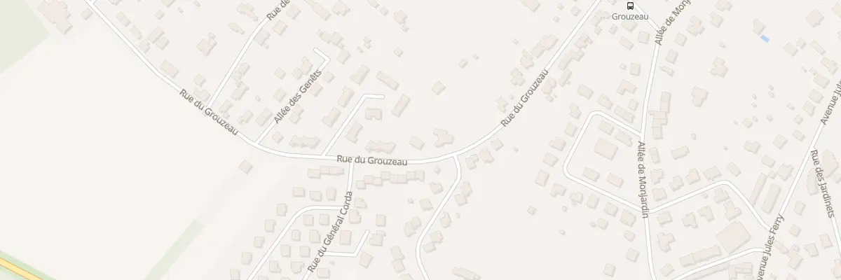 Plan du 43 Rue du Grouzeau à Verdun