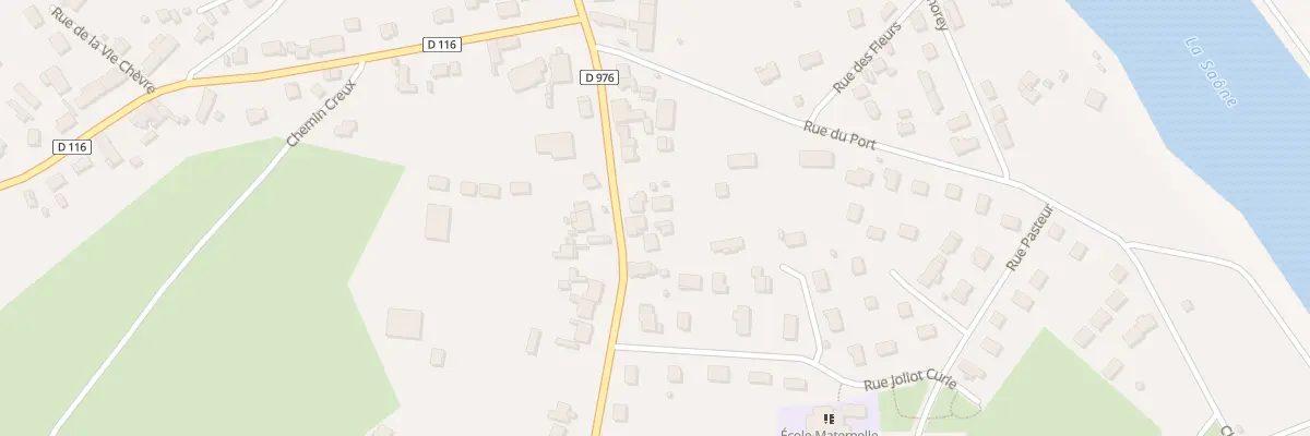 Plan du 25 Rue de Bourgogne à Lamarche-sur-Saône