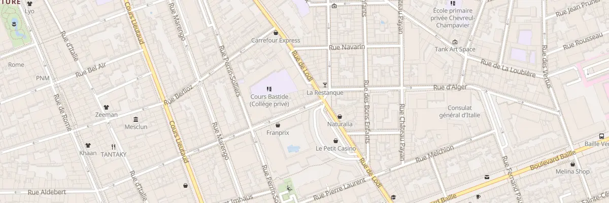 Plan du 67 Rue de village à Marseille 6e Arrondissement
