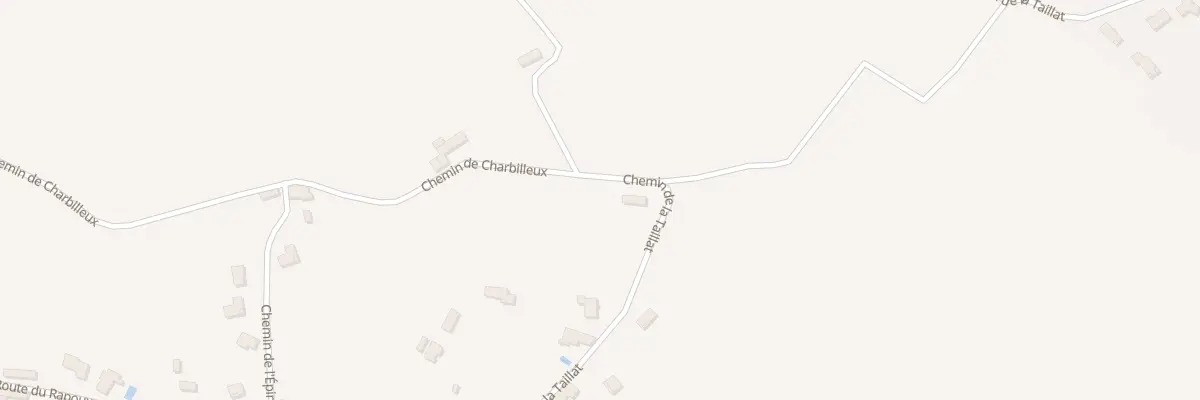Plan du 96 Che de la Taillat à Torchefelon