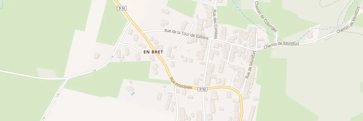 Plan du 60 Rue Principale à Val-Revermont
