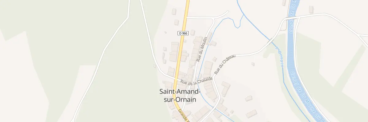 Plan du 36 Gr La Grande Rue à Saint-Amand-sur-Ornain