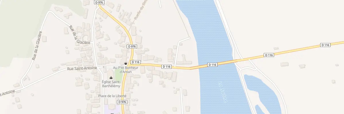 Plan du 9 Rue du Pont à Lamarche-sur-Saône