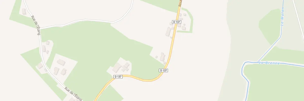 Plan du 7 Rte de Rye à Mouthier-en-Bresse