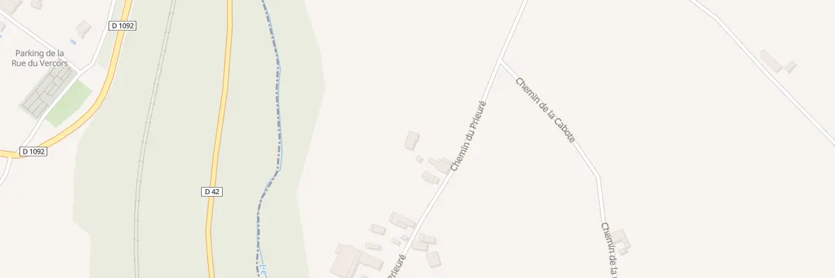 Plan du 304 Che du Prieure à Beaulieu