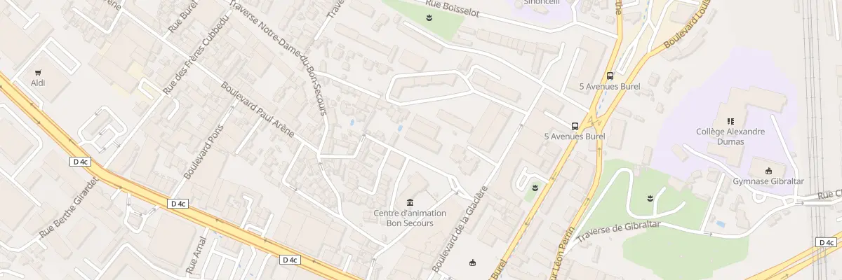 Plan du 6B Tsse du Commandant à Marseille 14e Arrondissement