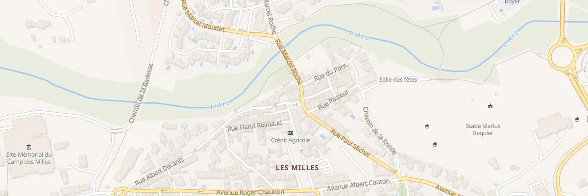 Plan du 7 Pl Aimé Gazel à Aix-en-Provence