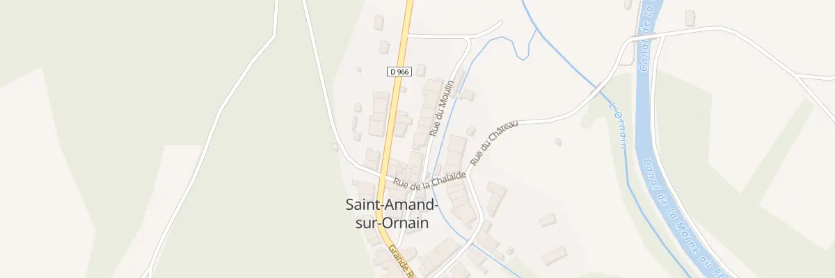 Plan du 5 Rue du Moulin à Saint-Amand-sur-Ornain