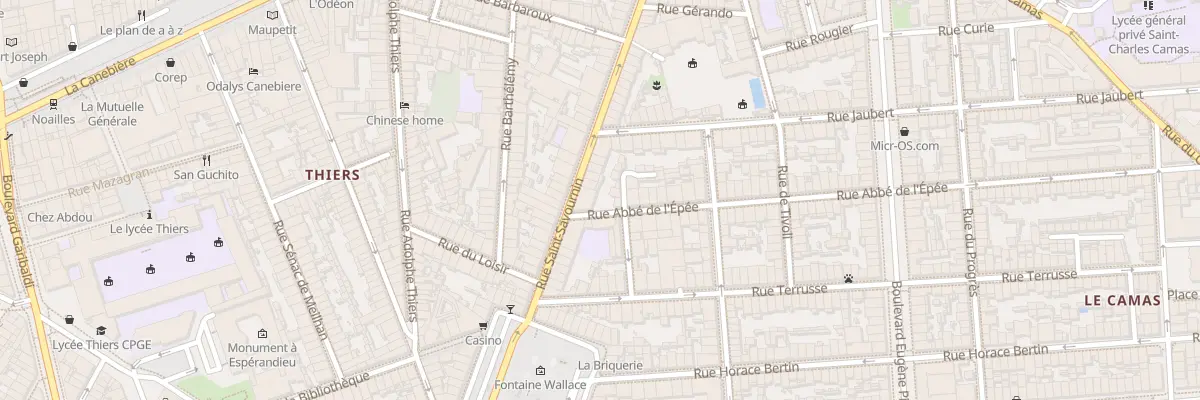 Plan du 73 Rue saint savournin à Marseille 5e Arrondissement
