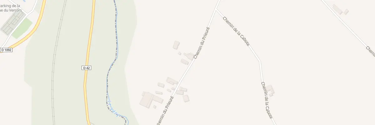 Plan du 328 Che du Prieure à Beaulieu