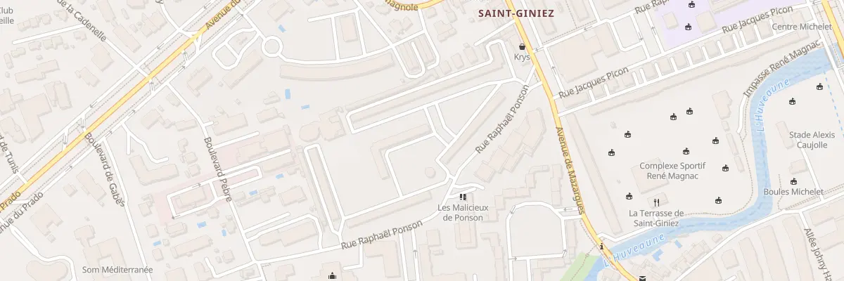 Plan du 88 Av de Mazargues à Marseille 8e Arrondissement