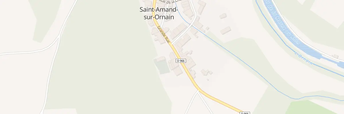 Plan du 9 Gr La Grande Rue à Saint-Amand-sur-Ornain