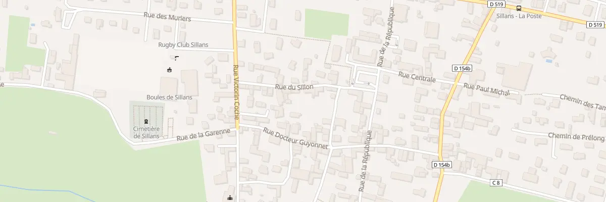 Plan du 112 Rue du Sillon à Sillans