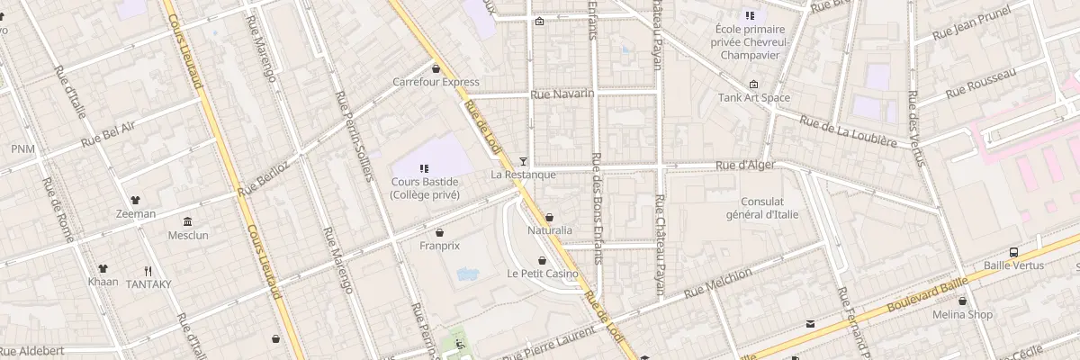 Plan du 97 Rue Tilsit à Marseille 6e Arrondissement
