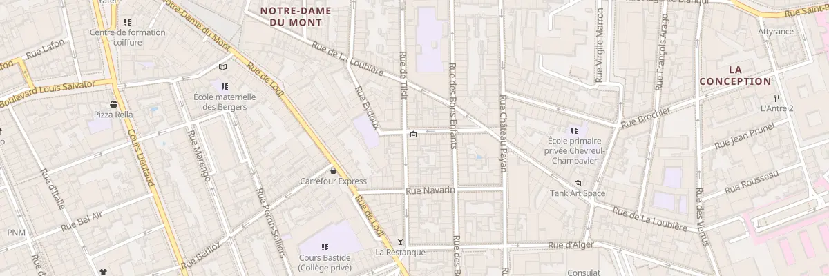 Plan du 63 Rue Tilsit à Marseille 6e Arrondissement