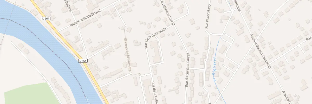 Plan du 5 Rue de la Galavaude à Belleville-sur-Meuse
