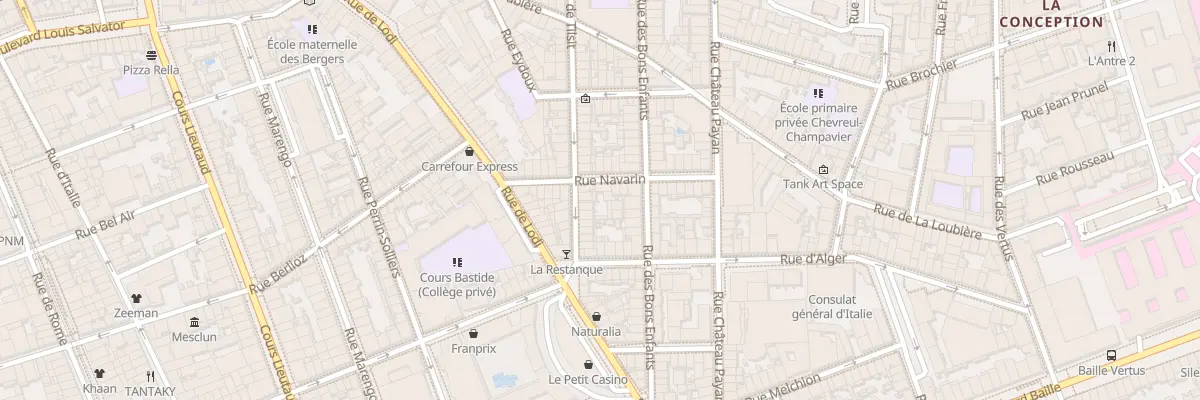Plan du 81 Rue Tilsit à Marseille 6e Arrondissement