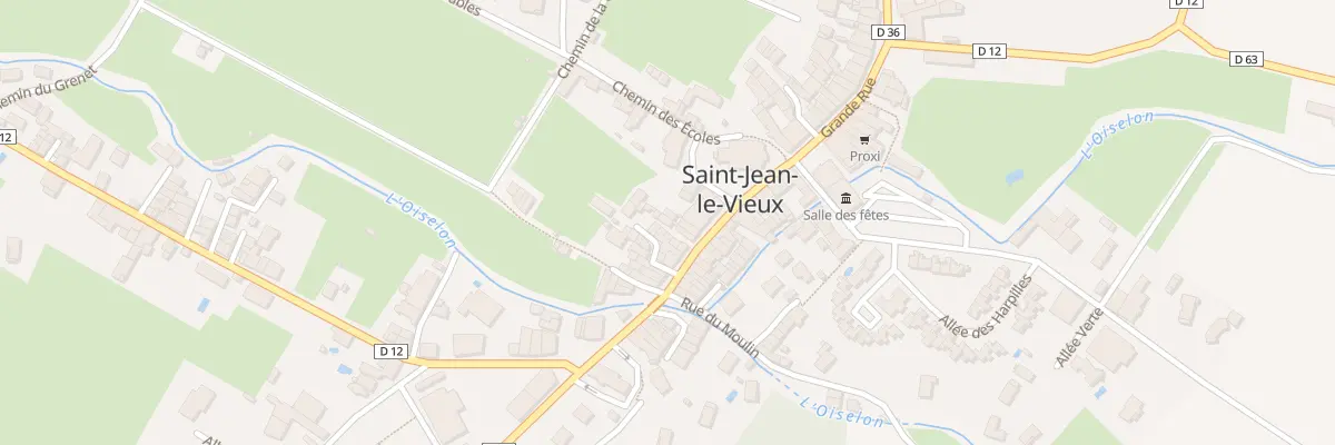 Plan du 5187 Gr Grande Rue à Saint-Jean-le-Vieux