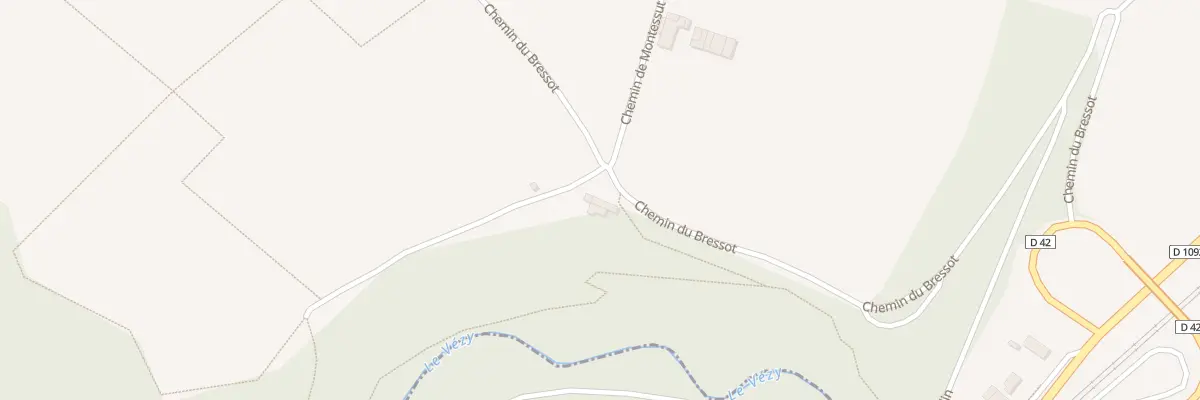 Plan du 1 Che du Bressot à Beaulieu