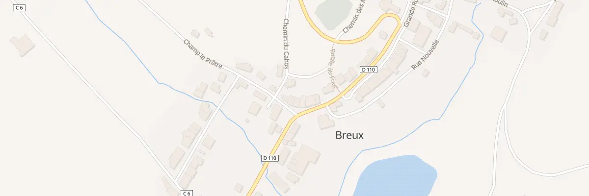 Plan du 27 Rue de la Vieille Ville à Breux
