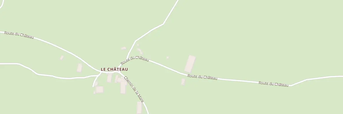 Plan du 1145 Rte du Chateau à Vassieux-en-Vercors