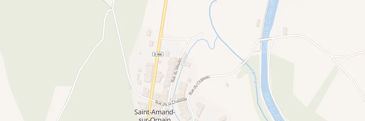 Plan du 2 Rue du Moulin à Saint-Amand-sur-Ornain