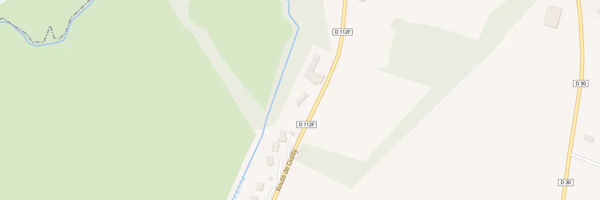Plan du 14 Rte de Oisilly à Champagne-sur-Vingeanne